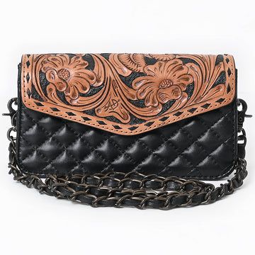 American Darling Small Crossbody Beautifully Hand tooled Leather women bag